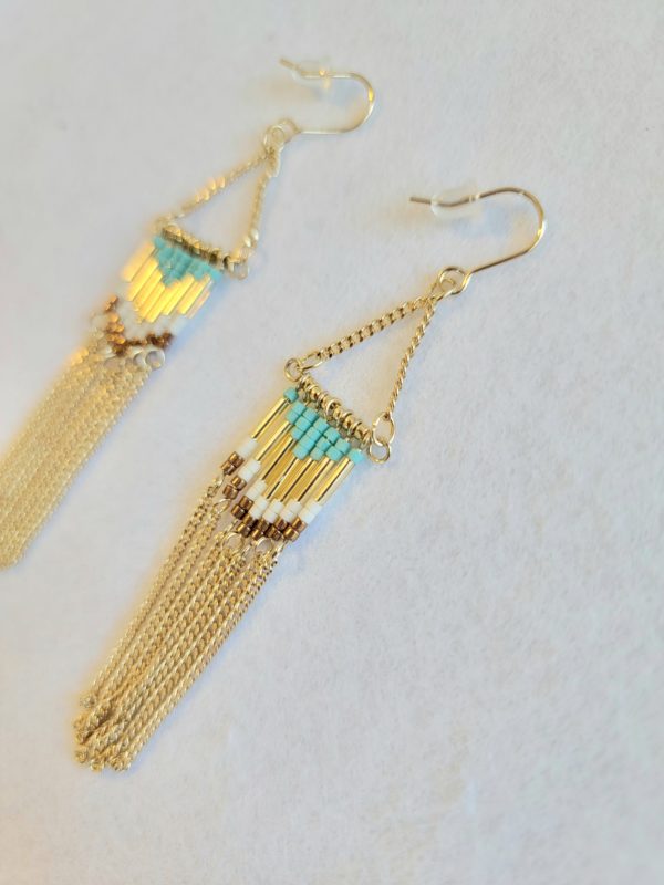 ANGELINE FRINGE EARINGS - Image 2